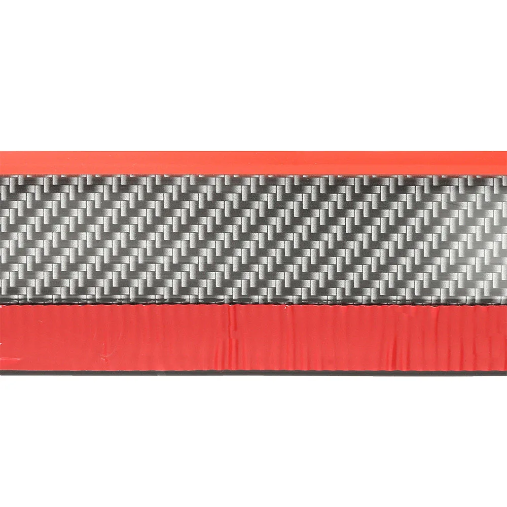 2,5 м автомобильный бампер полосы протекторы разветвитель кузова Комплект спойлер на бампер 50 мм ширина полосы автомобиля Внешний бампер полосы украшения стикер