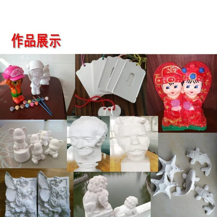 

DIY Gypsum Fragrance Model Mould Scene Hand Mold Fine Art Sculpture Ultra-White Superhard Doll Gypsum Powder High Strength