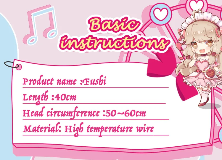 Dokidoki Anime To Your Eternity Wig Fumetsu No Anata E Fushi Wig Hair Dokidokicosplay