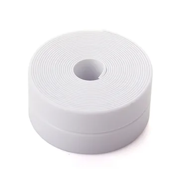 

Sealing Strip 3.2mX22mm Bathroom Wall Corner Sealing Tape Basin Edge Toilet Mildew Proof Waterproof Self Adhesive Bumper Strip