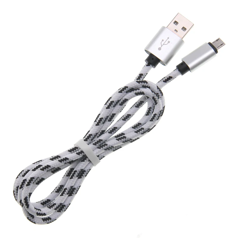 1 м/2 м/3 м USB кабель зарядное устройство для iPhone Samsung Huawei Xiaomi Micro быстрое шнур нейлон