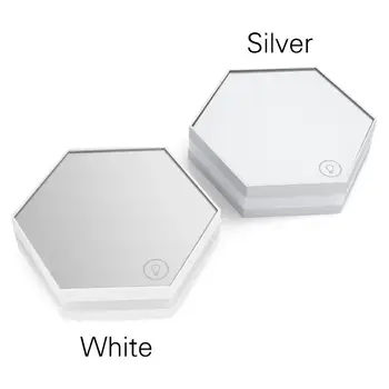 

with Time Clock LED Night Lights Induction Light Touch Sensor USB Rechargeable Night Lamp Night Light