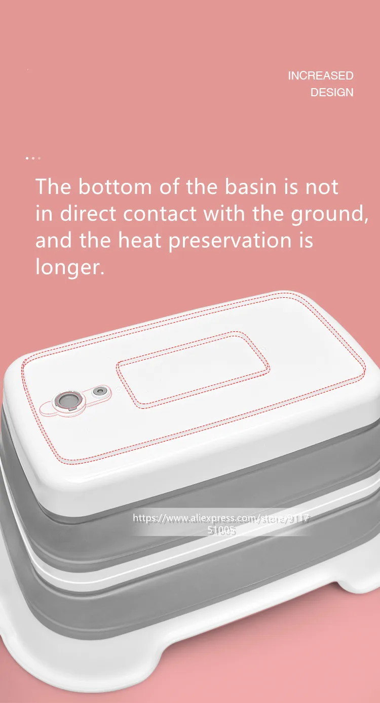 Baby Shower Protable Bath Tub Folding Baby Shower Bathtub W/drain Pet Bath Tubs Safety Security Accessories Storage Basket