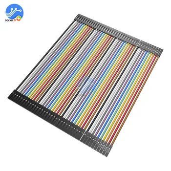 

40pin dupont cable jumper wire dupont line female to female dupont line 10cm 1P diameter:2.54mm