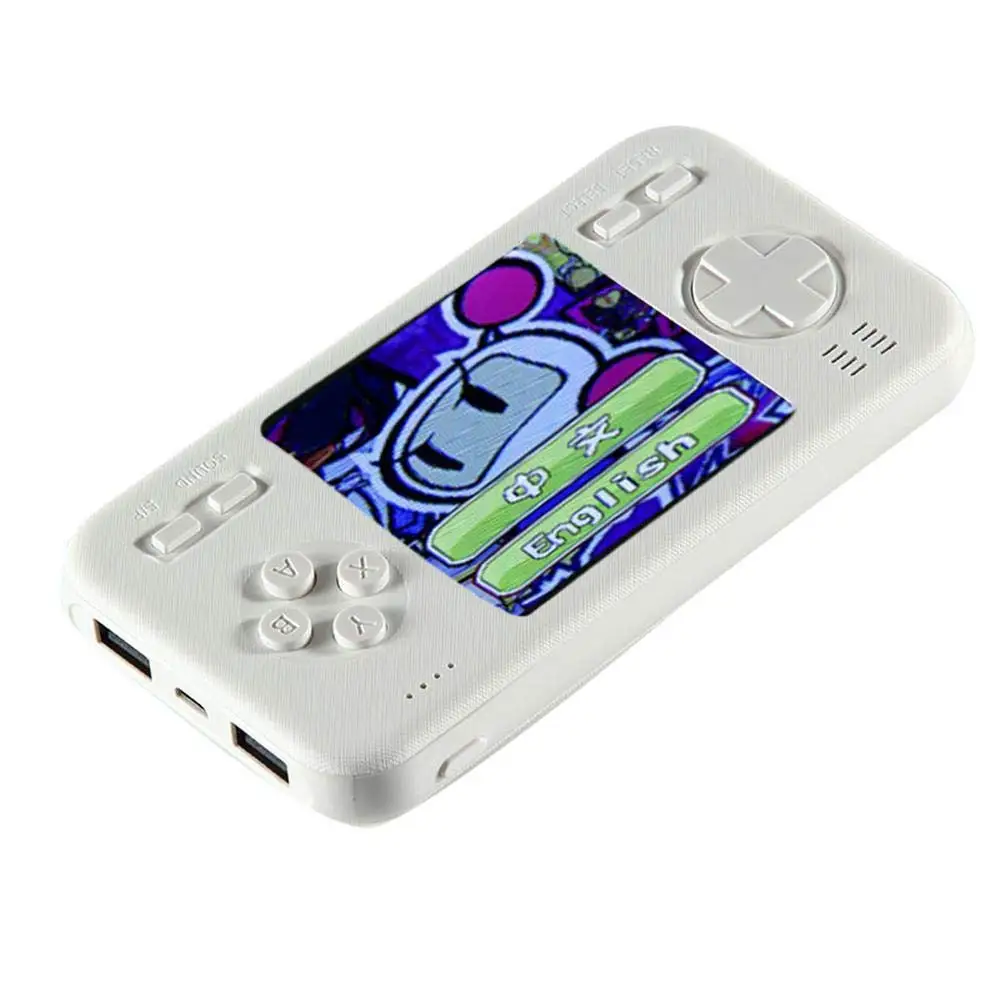 416 игры ретро игровая консоль Путешествия Портативная игровая система, power Bank 8000MAh аккумулятор 2,8 дюймов цветной экран портативная игра Machin