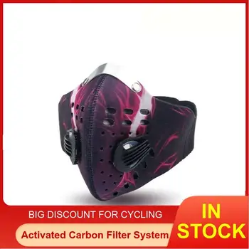 

YTFAIFEN Activated Carbon Dust Mask Dustproof Anti Pollution Exhaust Gas PM2.5 with Valves Filters for Running Cycling Ski Walk