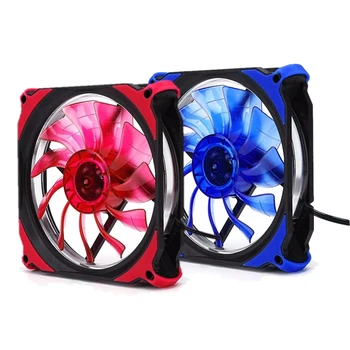 

120mm LED Silent Fan PC Computer Chassis Fan Case Heatsink Cooler Cooling Fan