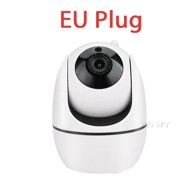 Мини-камера FHD 1080 P, Wifi, AI, H.265, PTZ, CCTV, IP, Micro Cam, IR-Cut, ночное видение, обнаружение движения, видео, поддержка, скрытая TF карта - Цвет: EU Plug