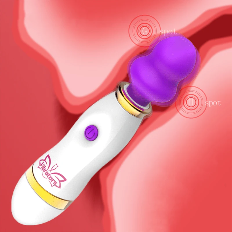 12 Speed Big Dildo G-spot Vibrator Clitoris Stimulator Sex Toys For Woman AV Stick Anal Plug Beads Massager Female Masturbators | Красота и