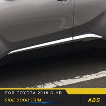 

For Toyota 2018 C-HR Auto Car-styling Tailgate Trim Trunk Trim Stickers Covers Outside Accessories