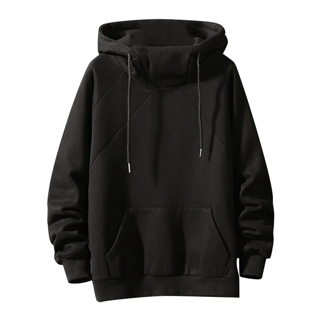 

Mens Hoodies 2019 Solid Streetwear Lil Peep Hooded Sweatshirt Men Long Sleeve Large Size Male Hooded Black Sudaderas Hombre