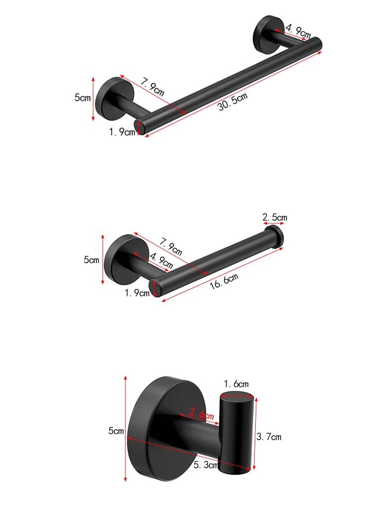 黑色三件套尺寸图1