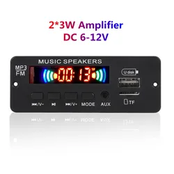 Amplificateur 2x25W, Module récepteur MP3, Bluetooth 5.0, carte décodeur sans perte, Circuit modifié, stéréo, carte de décodage WMA 