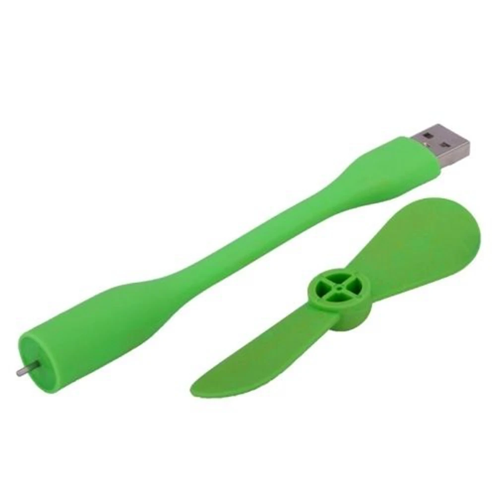 Портативный Гибкий USB мини вентилятор охлаждения кулер для ноутбука настольный компьютер