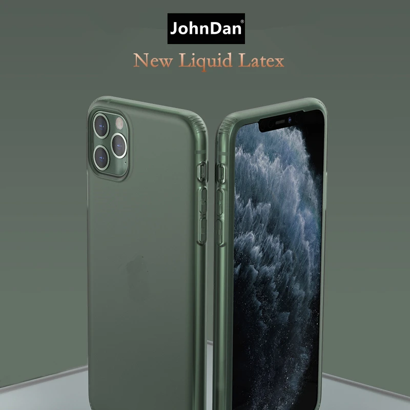 Original Matte TPU Case For Apple iPhone 11 Pro 6s 6 7 8 Plus XR XS Max X Ultra Thin Soft Liquid Latex Silicone Clear Funda | Мобильные