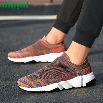 

CHAMSGEND Sneakers Solid Color Outdoor Shoes Comfortable Lightweight Sneakers Arrivals Breathable Shoes Sports Feminino Zapatos