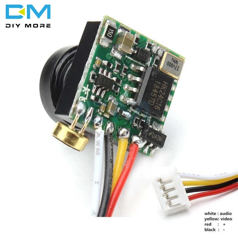 Камера с широкоугольным объективом 1 8 мм 600TVL NTSC 1/4 CMOS датчик