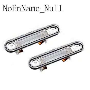 

2 Pcs White LED License Plate Light Fit for W124 W201/202 Models For Cars