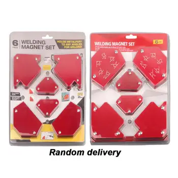 

6pcs Strong Magnetic Welding Magnets Holder Positioner Accessories Soldering Locator Welding Power Tools Accessories