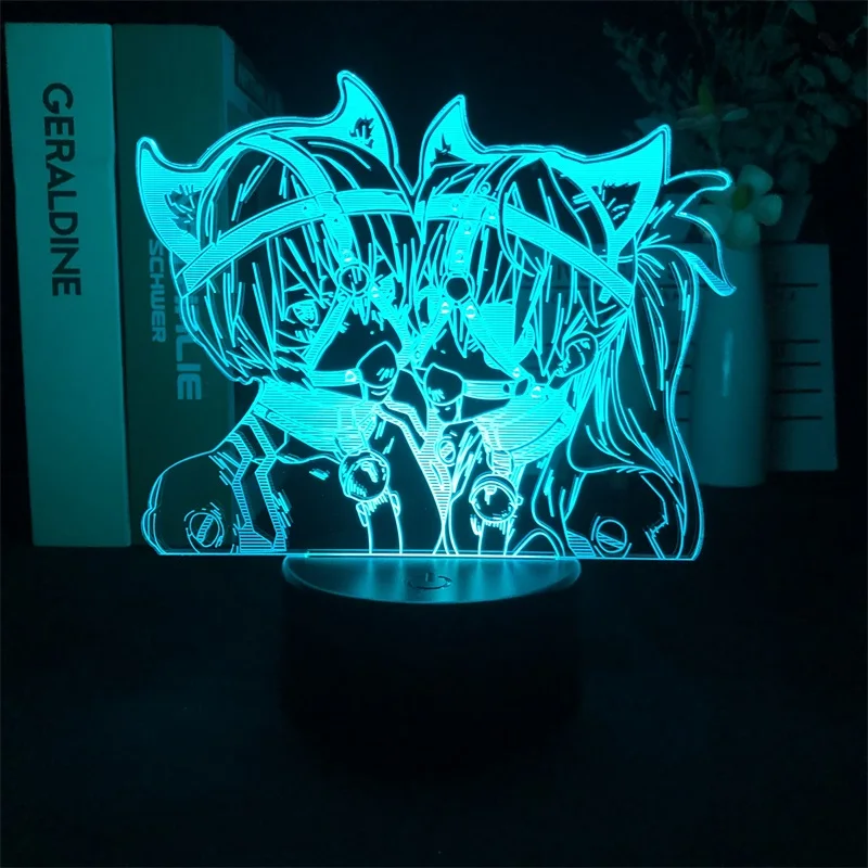 3D Night Light Japanese Sexy Fun Manga Beauty for Bedroom Decor Cute Birthday Color Gift LED Lamp Kid Lovely Present | Освещение