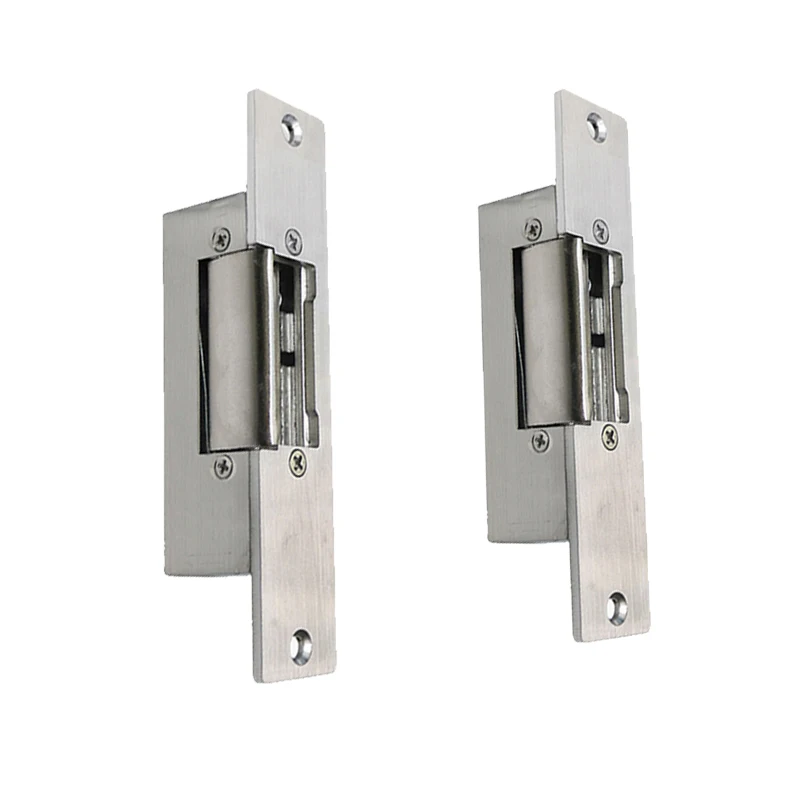 Electric Strike Door Lock Electronic For Access Control System New Fail Secure Stainless Door 12V DC Fail-Secure NO/NC Lock（1PCS