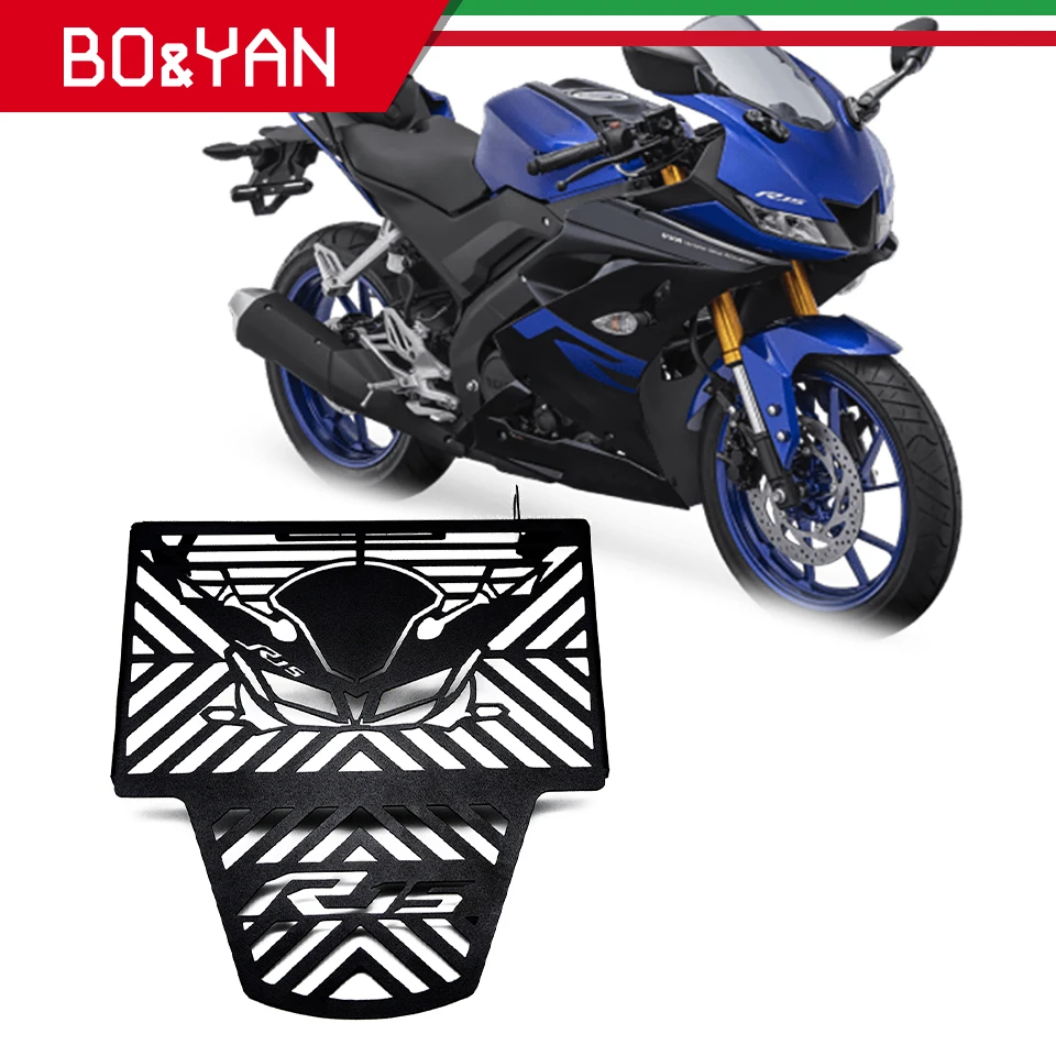 For Yamaha Yzf R15 V3 Yzf R15 2017 2018 2019 Motorcycle Radiators Protective Cover Guards Radiator Grille Cover Protecter Covers Ornamental Mouldings Aliexpress