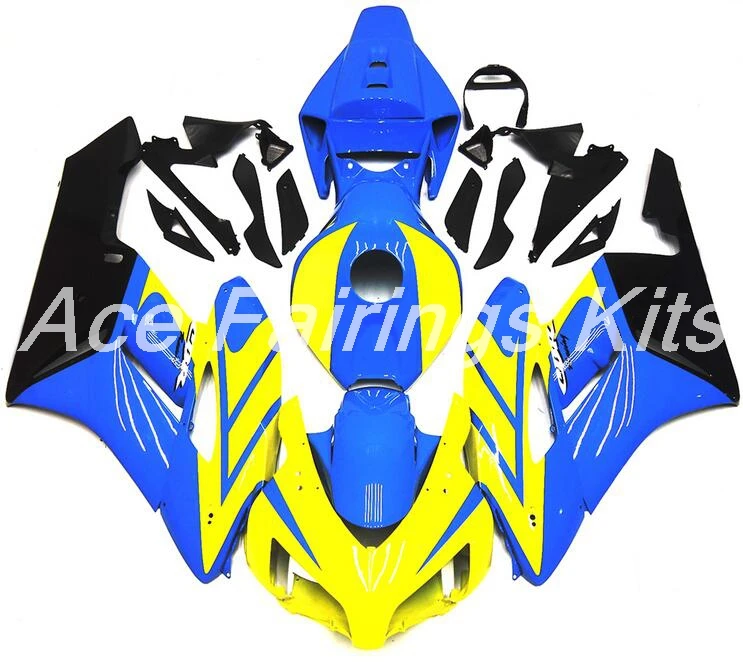 Топ(литьевая форма) ABS полный обтекатель комплект подходит для Honda CBR1000RR cbr1000 04 05 2004 2005 Обтекатели набор желтый синий