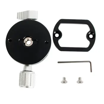 

Panoramic Gimbal Holder 360-Degree Rotating Quick-release Plate Clamp Base Tripod Fixture Index Plate Panoramic Gimbal