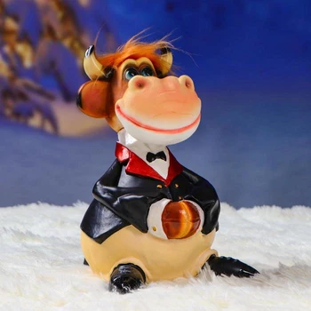 

Piggy bank "Symbol of the Year: Trump Bull" 5218694