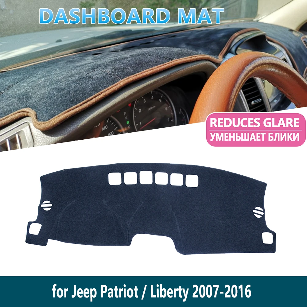 

for Jeep Patriot 2007~2016 Anti-Slip Dashboard Mat Cover Inner Sun Shade Dash board Car Accessories 2008 2010 2011 2012 2013