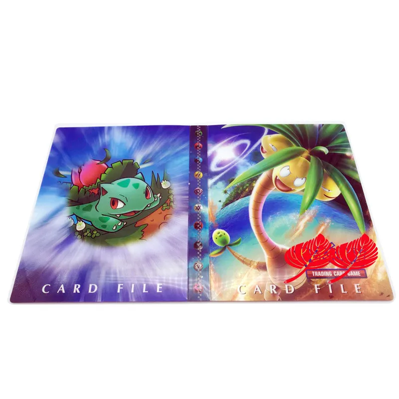 Мультфильм Аниме 240 шт. держатель альбомная игрушка Коллекция игры Pokemones карты Альбом Книга топ для детей подарок - Цвет: 17