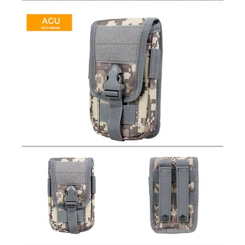

Portable Durable Tactical Pouch Molle Hunting Bags Belt Waist Bag Military Tactical Pack Outdoor Pouches Case Pocket Camo Bag