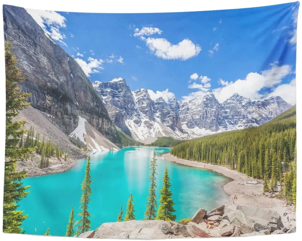 Art & Collectibles Canadian Rockies Wall decor Moraine Lake Banff