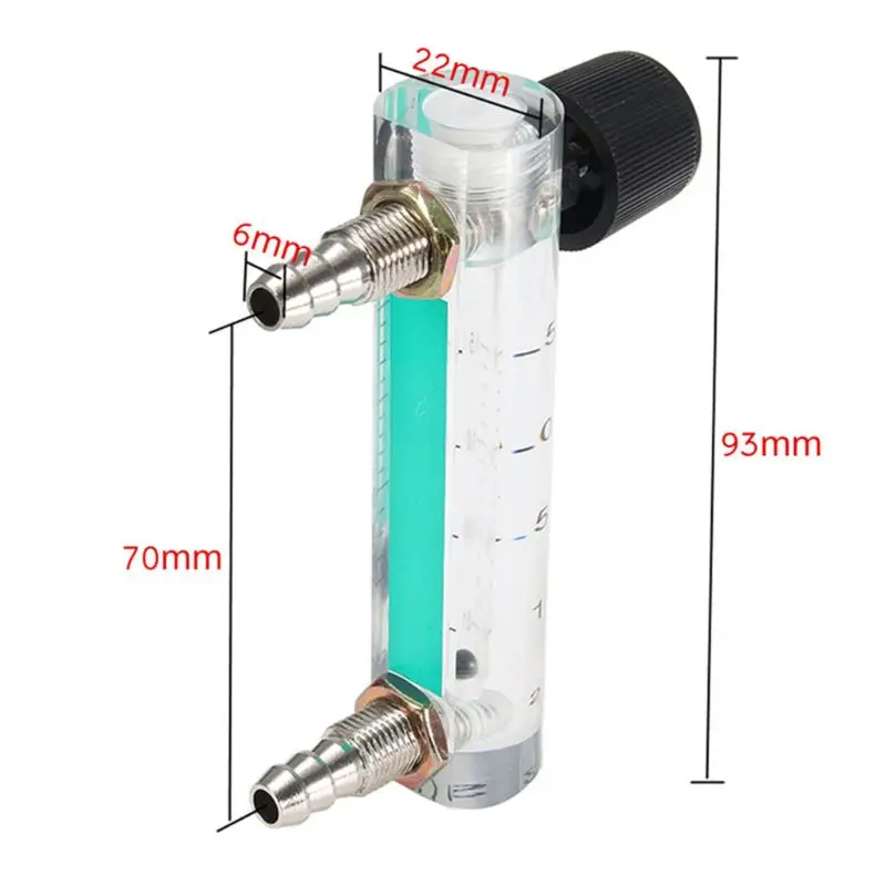 0-1.5LPM 1.5L Oxygen Flow Meter flow meter with Control for Oxygen Air Gas