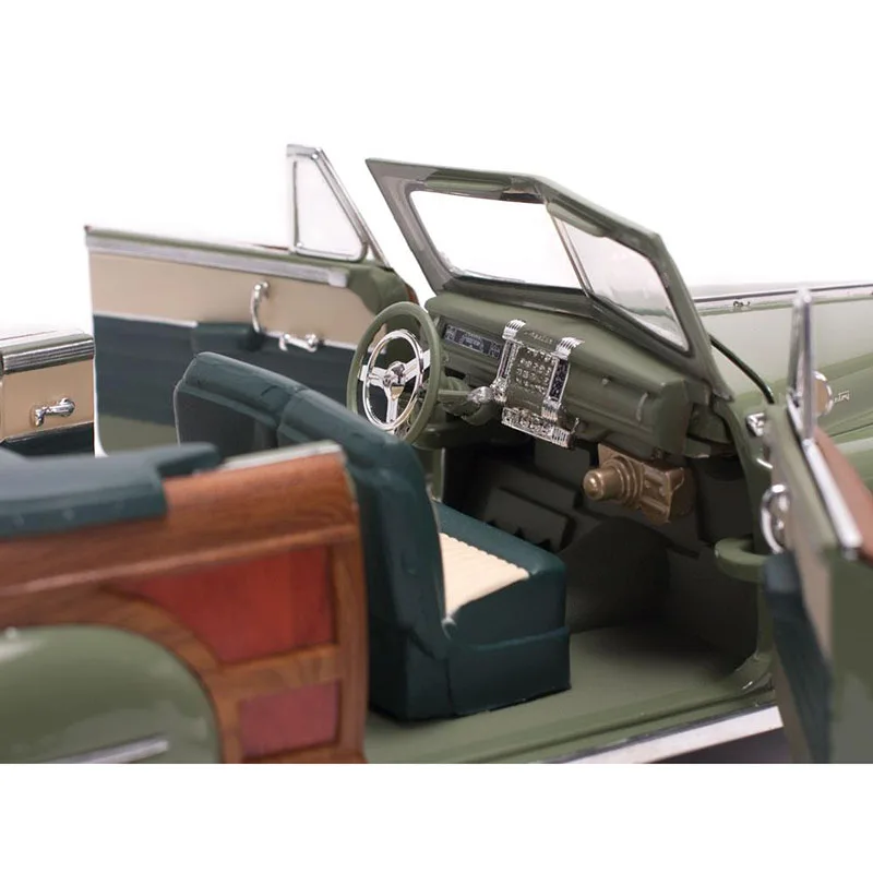 1/18 масштаб 1948 литье под давлением Chrysler модель автомобиля сплав древесно-зернистый игрушечный автомобиль металлические дорожные инструменты имитационная коллекция поклонников подарки
