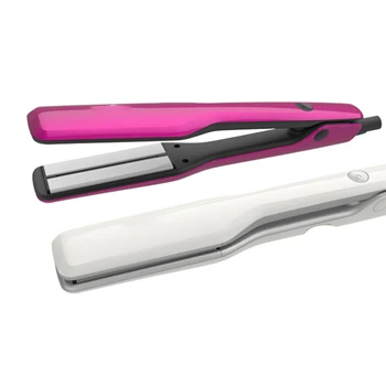 

450F High Temperature Control Titanium Flat Iron, Double Voltage Automatic Safety Switch and 360 Turn Line Infrared Heating Iron