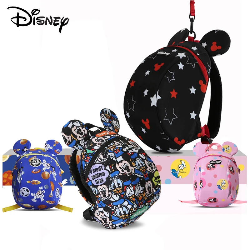Disney/Новинка года; детская сумка с защитой от потери; дышащая водонепроницаемая школьная сумка с милым рисунком