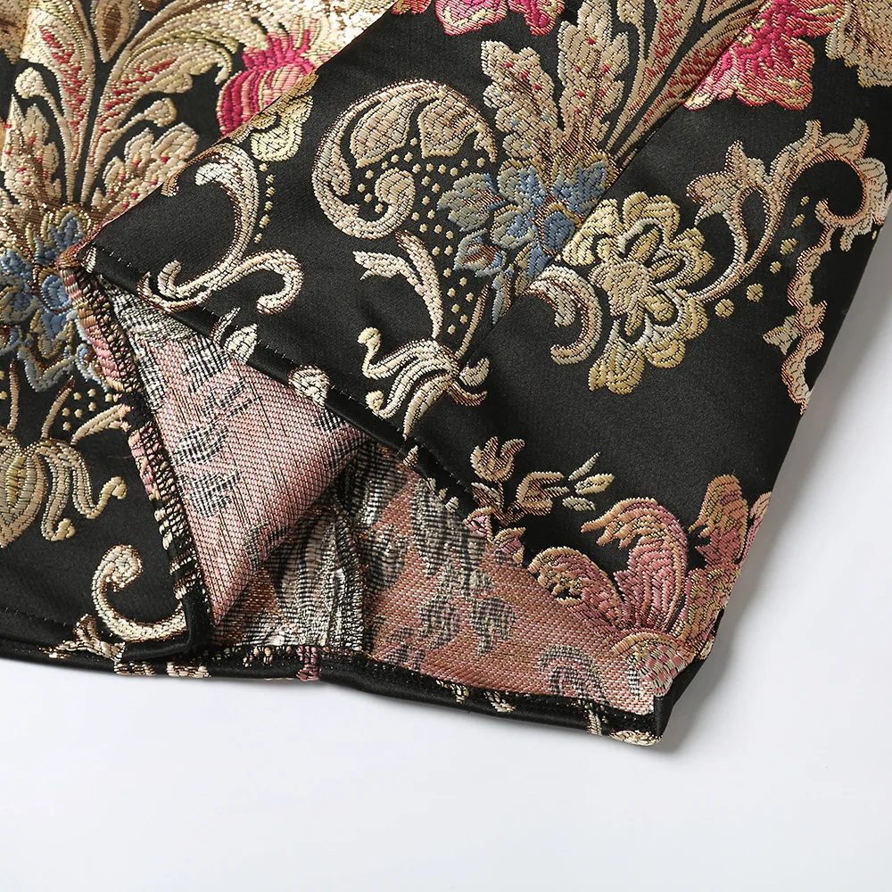 Ретро весеннее элегантное женское роскошное Цветочное платье с длинным рукавом и вышитым квадратным воротником, сексуальное облегающее мини-платье, Клубные вечерние платья