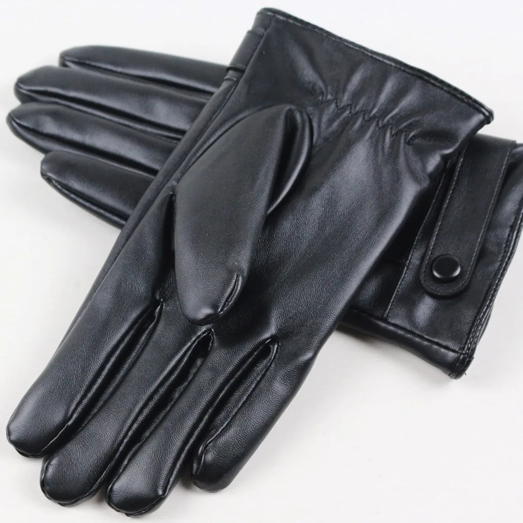 High Quality Cycling Guantes Ciclismo Men Thermal Winter Sports Leather Gloves Touchscreen For Cycling перчатки велосипедные