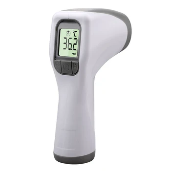 

LCD Digital Non Contact Temperature Measurement For Kids Adult Ear Accurate Infrared Forehead Thermometer Portable Multipurpose