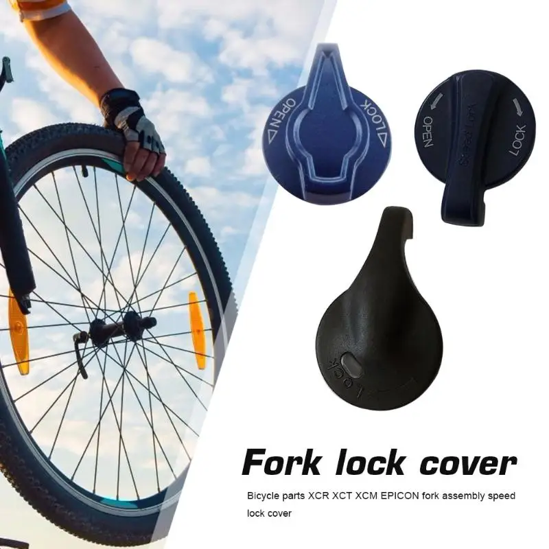 Bicycle XCR XCT XCM Epicon Front Fork Speed Lock Cap Outdoor MTB Road Bike Plastic Parts Accessories | Спорт и развлечения