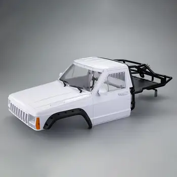 

Car Cherokee Body Cab & Back-Half Cage 313mm Wheelbase for 1/10 LeadingStar Crawler TRX4 Axial SCX10 90046 Redcat GEN 8 Scout II