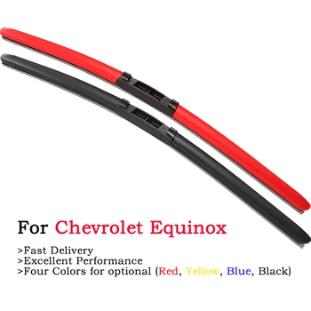 

HESITE Colorful Windshield Wiper Blades For Chevrolet Equinox 2003 2004 2008 2009 2010 2015 2016 2018 2019 Hybrid 24"+19" Wipers
