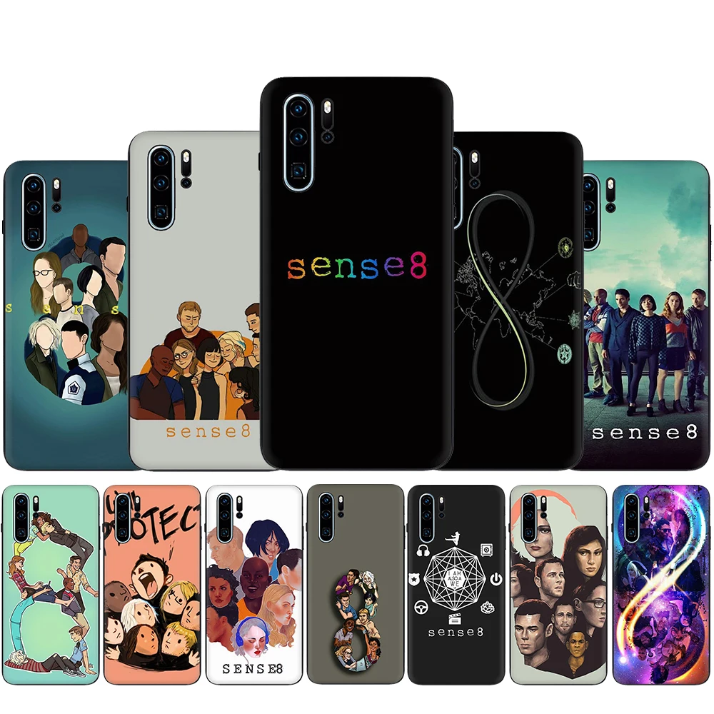 Силиконовый чехол Sense8 для телефона Huawei P8 P9 Lite Mini P10 P20 P30 P40 Pro Max P Smart Z Plus|Бамперы| |