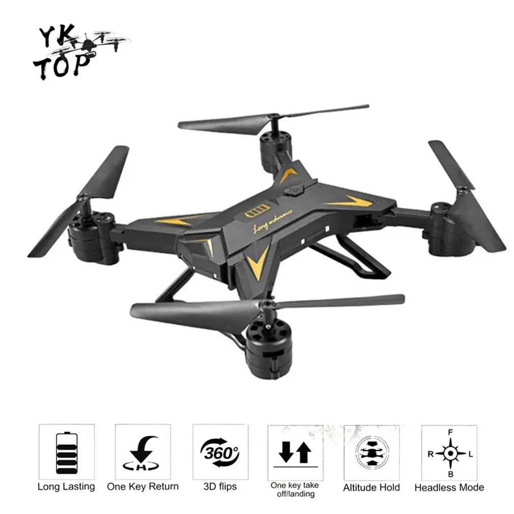 Рождественский Квадрокоптер KY601S Full HD 1080 P, 4 канала, долговечная Складная рукоятка, Радиоуправляемый квадрокоптер с камерой, Дрон, wifi, своевременная передача
