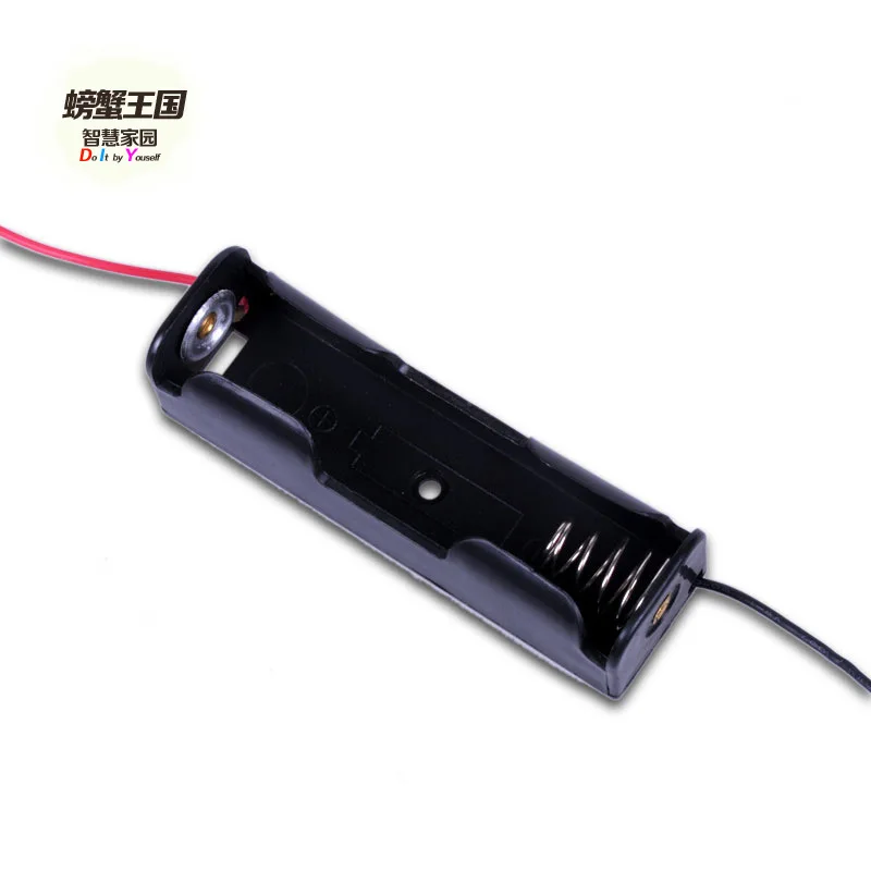 

Crab Kingdom Flat Remote Control Car Power Supply Battery Box 18650 Section Box