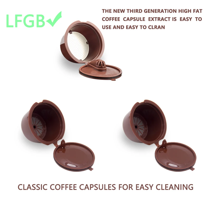 Crema Кофе капсулы смена фильтра 3rd поколения для combinacapsule Cafeteira многоразового