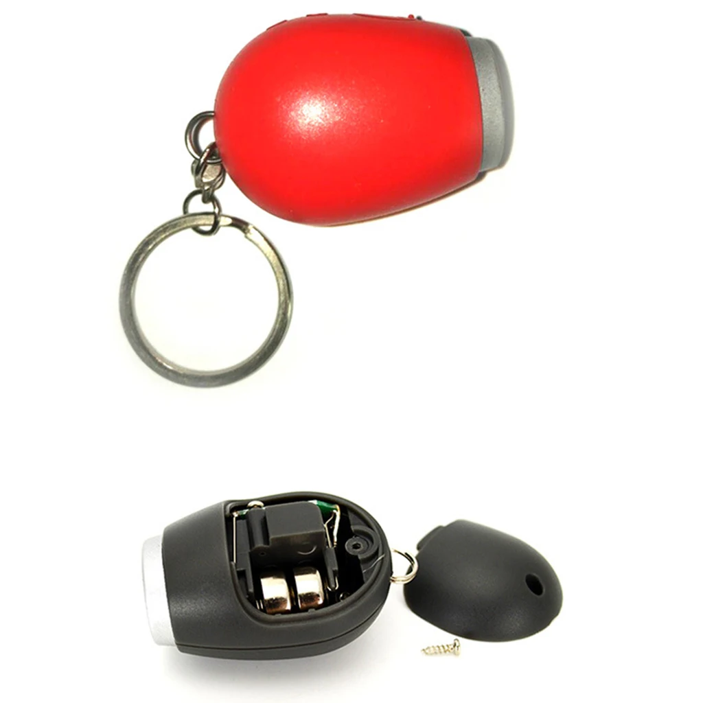 Portable Mini Projection Clock for LCD Wall Ceiling Projection with Key Ring for Home Travel Outdoor Hiking Camping Use