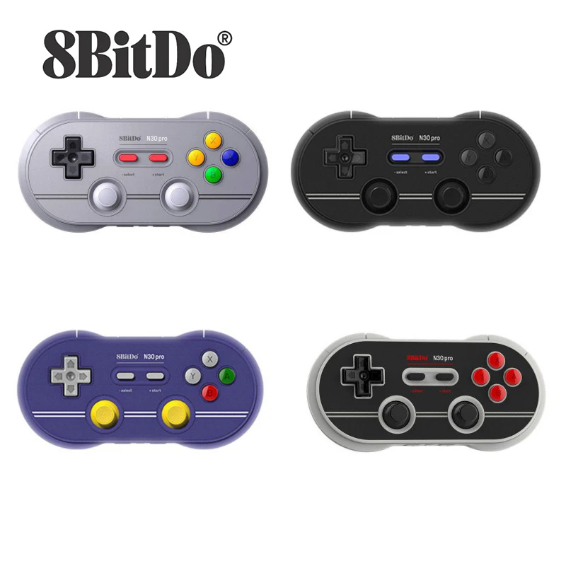 Original 8bitdo Sn30 Pro Sf30 Pro N30 Pro2 Gamepad Para Nintendo Interruptor Macos Android Joystick Inalambrico Regulador Del Juego De Bluetooth Mandos Para Videojuegos Aliexpress