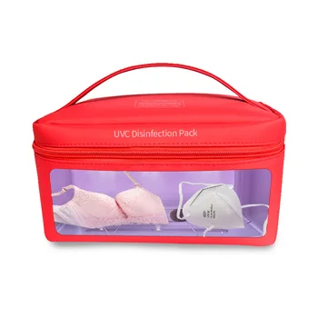 

New Style Ultraviolet ray Sterilization Container Multi Purpose Mobile Phone Face Mask Toothbrush Sterilizer Portable Ozone UVC